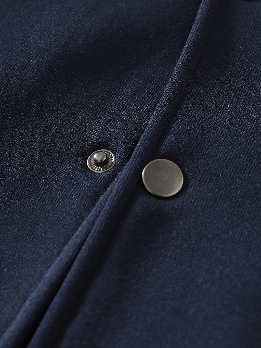 Navy & Cream "California" Embroidered Baseball Jacket